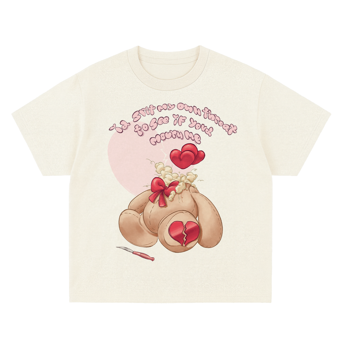 Slit My Throat Tee (White)