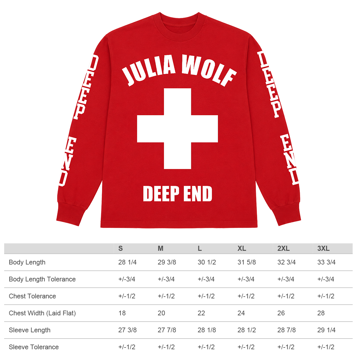 Deep End Lifeguard Long Sleeve